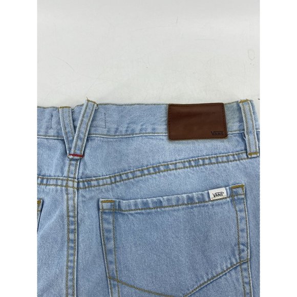 Vans Women's Junior's Boyfriend 5 Pocket Denim Jeans Straight Size 31W X 27.5L - Picture 5 of 11
